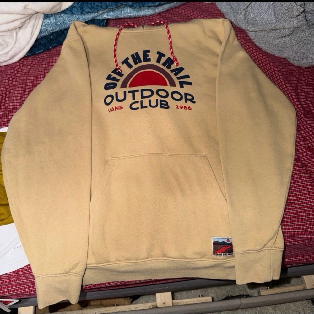 Vans Tan Outdoor Club Women’s Hoodie - Picture 2 of 4
